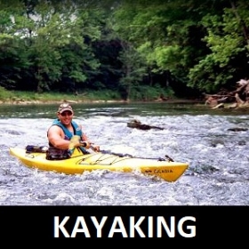 Kayaking at NY River Adventures
